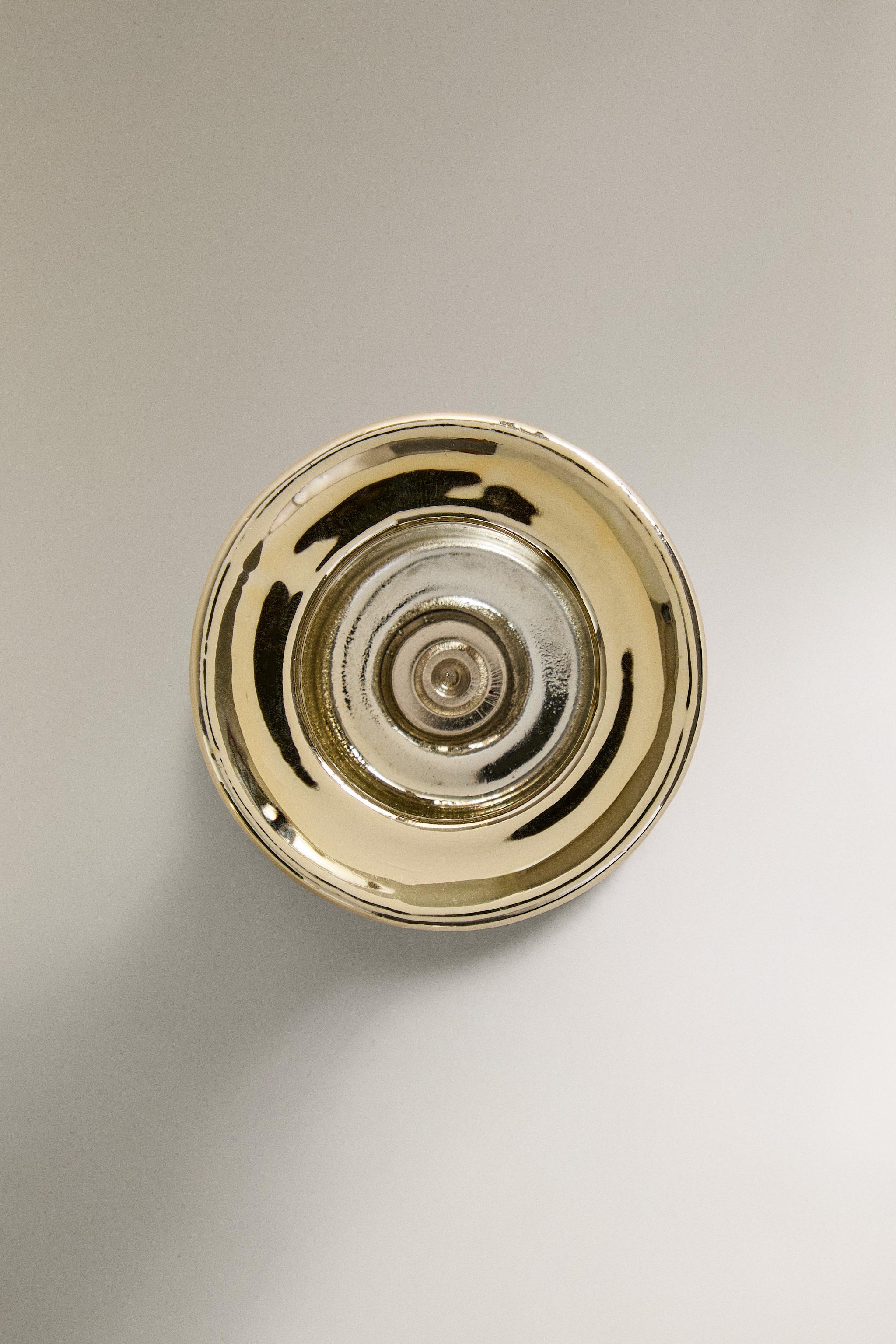 CHRISTMAS SHINY PORCELAIN TEALIGHT HOLDER